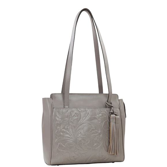 Patricia Nash Rosedale Tote Vintage Vegetable Tanned Cavo Tooled New w/ Tag SOO - Picture 1 of 7